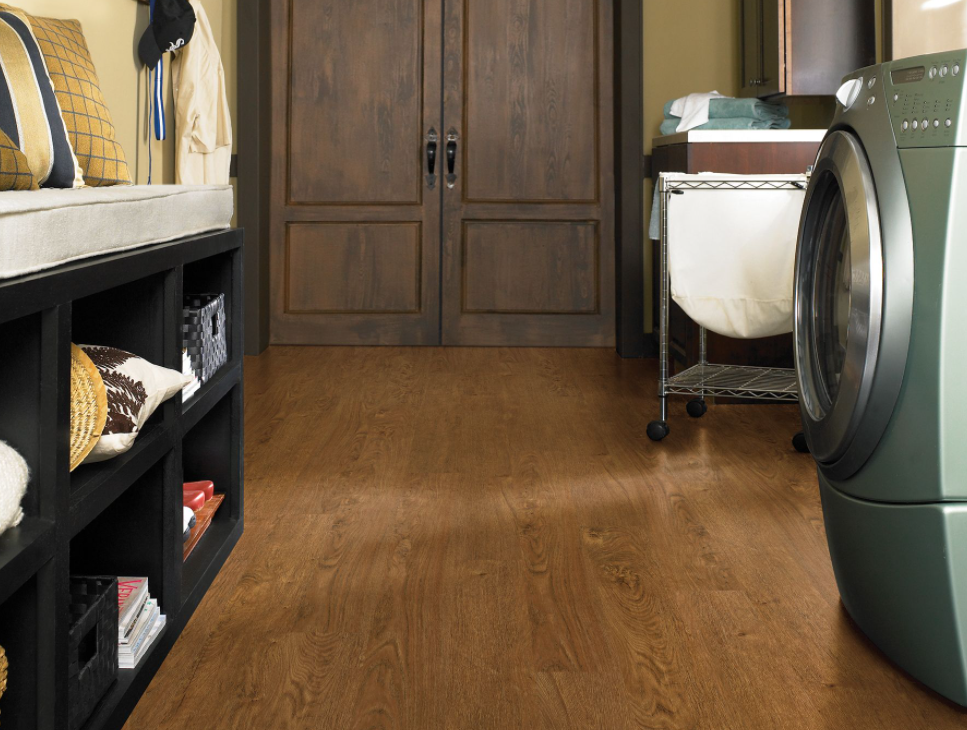 Waterproof flooring: Durable enough for the heaviest foot traffic